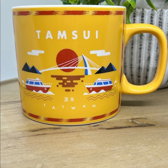 Starbucks Other - Starbucks Official Tamsui Colorful Mug Cup Taiwan New Taipei City Basses NW